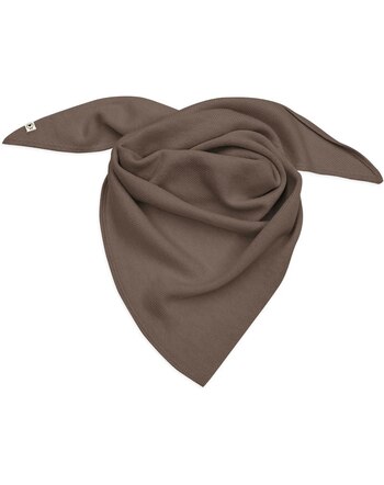 Lille Toni Dreieckstuch 'Hilda' für Kinder & Damen aus Merinowolle - Toffee 🤎🌿