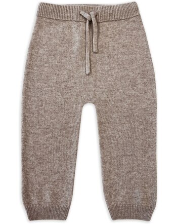 Lille Toni Strickhose 'Lene' aus reinem Cashmere - Toffee 🤎🤍🌿