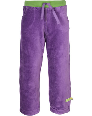 loud + proud Pantalon velours côtelé FOX AND HEDGEHOG violet