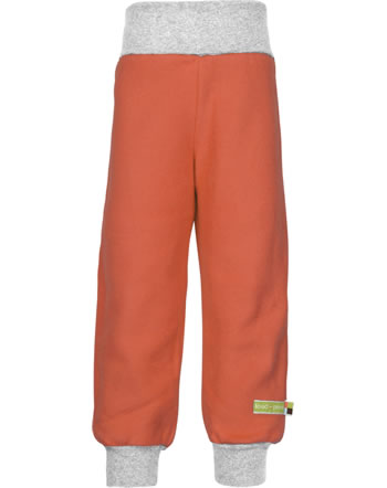 loud + proud Fleece pant with cuffs FOX AND HEDGEHOG terracotta