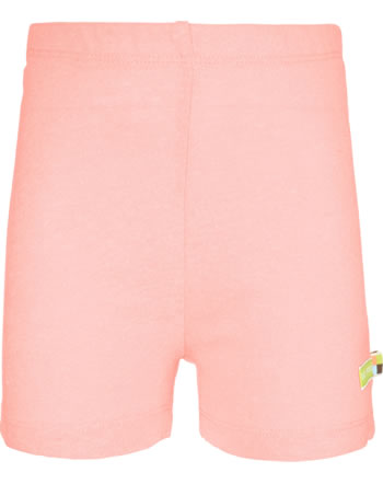loud + proud Shorts with linen AUSTRALIA peach 4143-pea GOTS