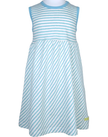 loud + proud Pinafore Dress with linen AUSTRALIA lagoon 6055-lag GOTS
