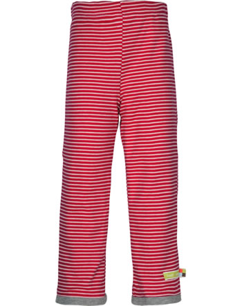 loud + proud Wende-Hose AFFEN tomato 4067-to GOTS