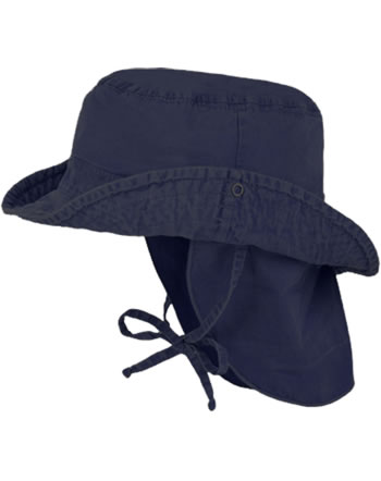 MaxiMo bucket hat with brim and neck protection MINI navy