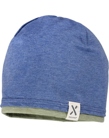 MaxiMo KIDS-bonnet middle bleu-vert