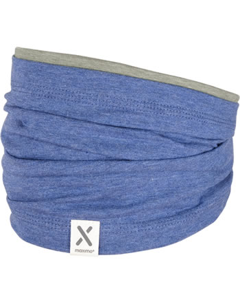 MaxiMo KIDS Tube scarf bluemeliert/mistel 23600-101900-6314