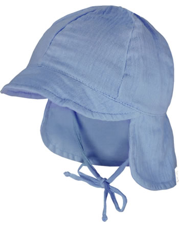 MaxiMo baseball cap with neck protec.BABY jeansblue
