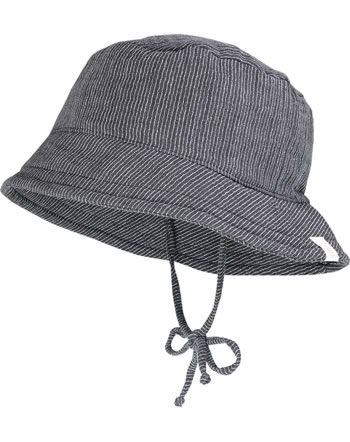 MaxiMo sun hat with UV protec. MINI BOY anthracite-white