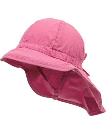 MaxiMo sun hat with neck protection MINI GIRL pink mallow