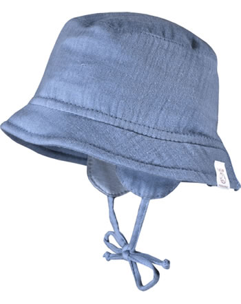 MaxiMo sun hat with brim BABY jeansblue