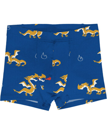 Maxomorra Boxershorts 'Dragon' aus Bio-Baumwolle mit Drachen - Dragon