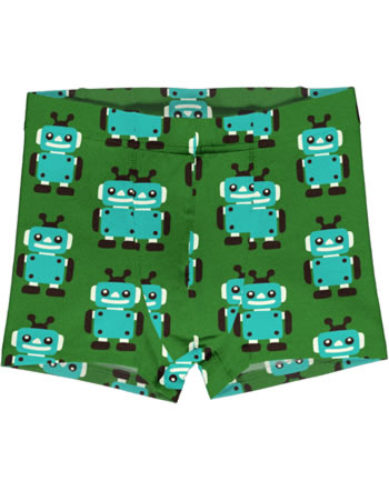 Maxomorra Boxershorts Unterhose ROBOT grün C3422-M466 GOTS