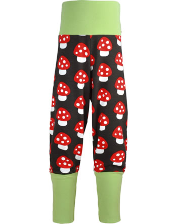 Maxomorra Bund-Hose MUSHROOM braun/rot C3414-M476 GOTS