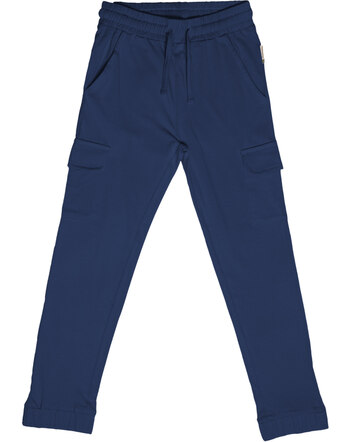 Maxomorra Cargo-Sweathose aus Baumwolle - Navy