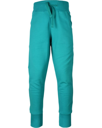 Maxomorra Sweatpants SOLID LAGOON turquoise DX009-SX010 GOTS