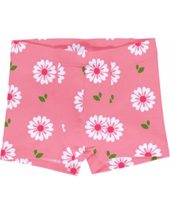 Maxomorra Boys Boxer Shorts FLOWERS pink GOTS