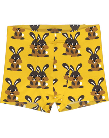 Maxomorra Boys Boxer Shorts HARE yellow SP22BX04-2248 GOTS
