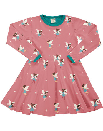 Maxomorra Dress made of organic cotton with fairies - Fairy