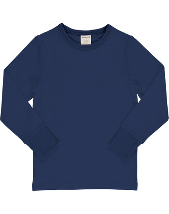Maxomorra Langarmshirt aus Baumwolle - Navy