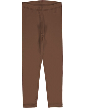 Maxomorra Leggings aus Baumwolle - Braun