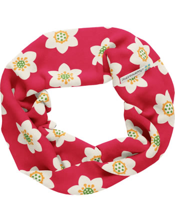 Maxomorra Loop Scarf Tube PARTY ANEMONE pink GOTS
