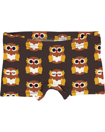 Maxomorra Briefs Boxer Panty NORDIC OWL brown