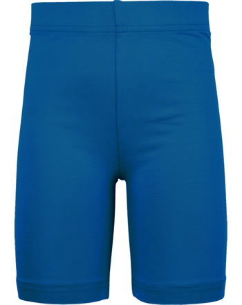 Maxomorra Radlerhose Shorts Solid blau GOTS