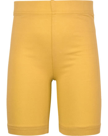 Maxomorra Radlerhose Shorts Solid gelb GOTS