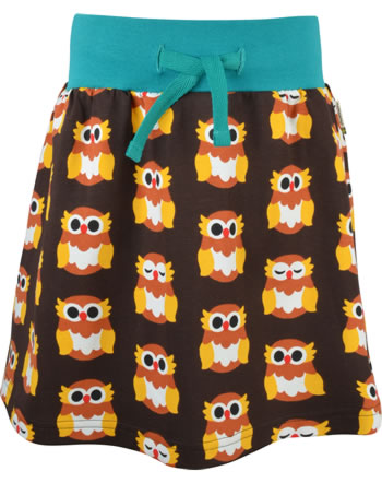 Maxomorra Skirt jersey OWL brown