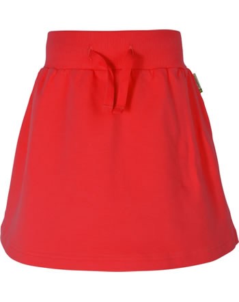 Maxomorra Skirt sweat SOLID ruby DX008-SX025 GOTS