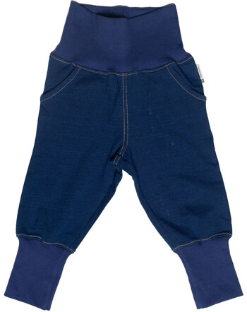 Maxomorra Sweathose aus Baumwolle INDIGO WASH - Blau
