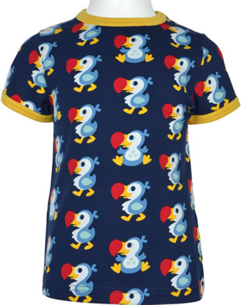 Maxomorra T-shirt manches courtes DODO bleu SP22BX03-2215 GOTS