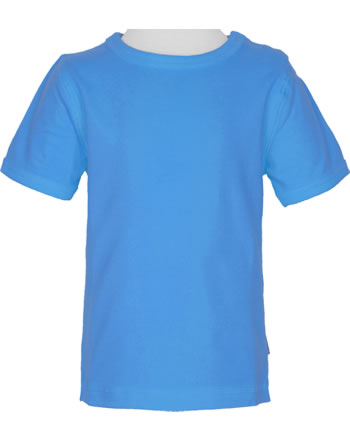Maxomorra T-Shirt Kurzarm SOLID AZURE blau