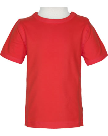 Maxomorra T-Shirt Kurzarm SOLID RUBY rot