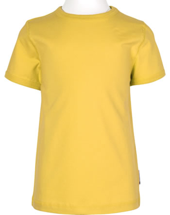 Maxomorra T-Shirt Kurzarm SOLID yellow sun GOTS