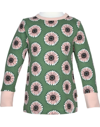 Maxomorra T-Shirt Langarm CALENDULA grün C3433-M467 GOTS