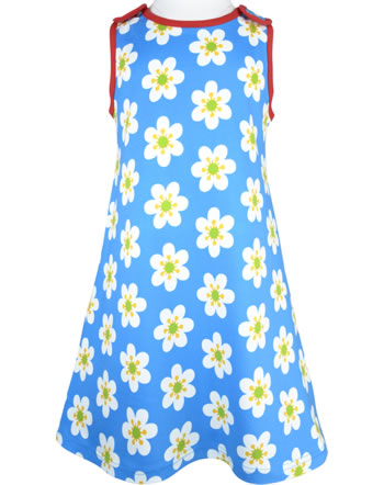 Maxomorra Träger-Kleid ANEMONE blau