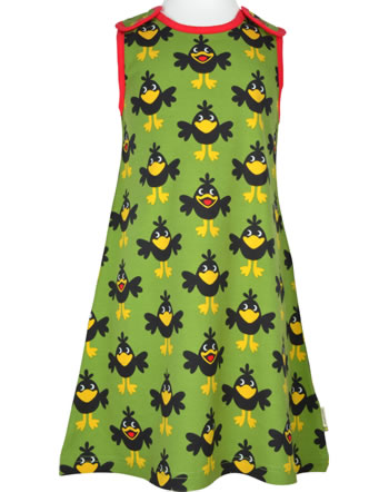 Maxomorra Träger-Kleid CROW grün