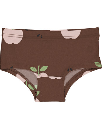 Maxomorra Unterhose/Hipster aus Bio-Baumwolle - Apple