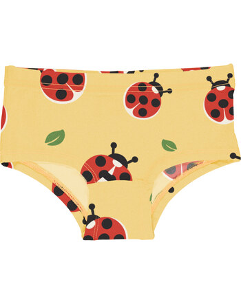 Maxomorra Unterhose/Hipster aus Bio-Baumwolle mit Marienkäfern - Ladybug