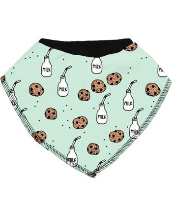 Meyadey Dreieck-Halstuch MILK & COOKIES blau C3463-M348 GOTS