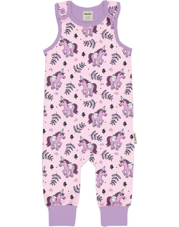 Meyadey Strampler Spieler UNICORN JUNGLE rosa C3467-M475 GOTS