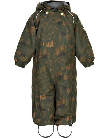 Mikk-Line Baby Boys Winter Snowsuit with hood forest night