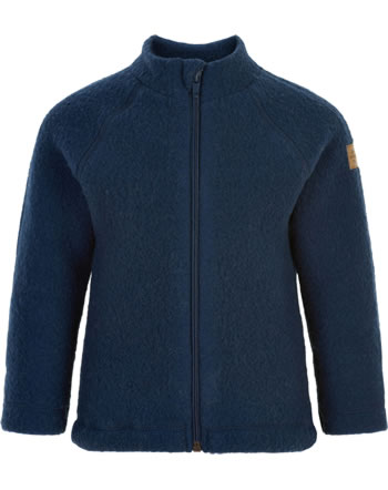 Mikk-Line Baby jacket merino wool blue nights