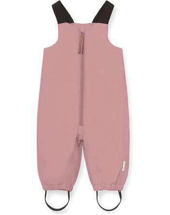 Mini A Ture Baby snow pants with straps WALENTY wood rose 1213103700-3380