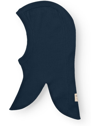 Mini A Ture Balaclava/Schlupfmütze 'Matkea' aus Merinowolle - Outer Space
