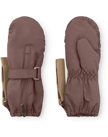 Mini A Ture Fäustlinge 'Matcesar' mit Fleecefutter - Peppercorn Plum