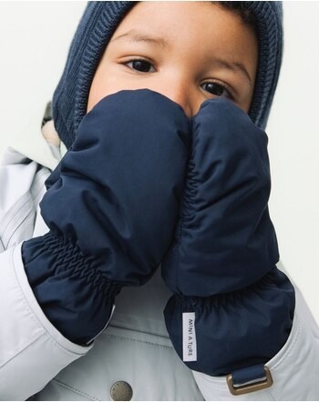 Mini A Ture Fäustlinge 'Matcordt' mit Fleecefutter - Outer Space