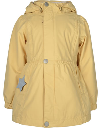 Mini A Ture Hooded jacket with fleece CATIA rattan yellow 1220310702-2360