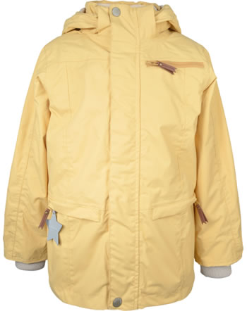 Mini A Ture Hooded jacket with fleece VESTAYAN rattan yellow 1220318702-2360